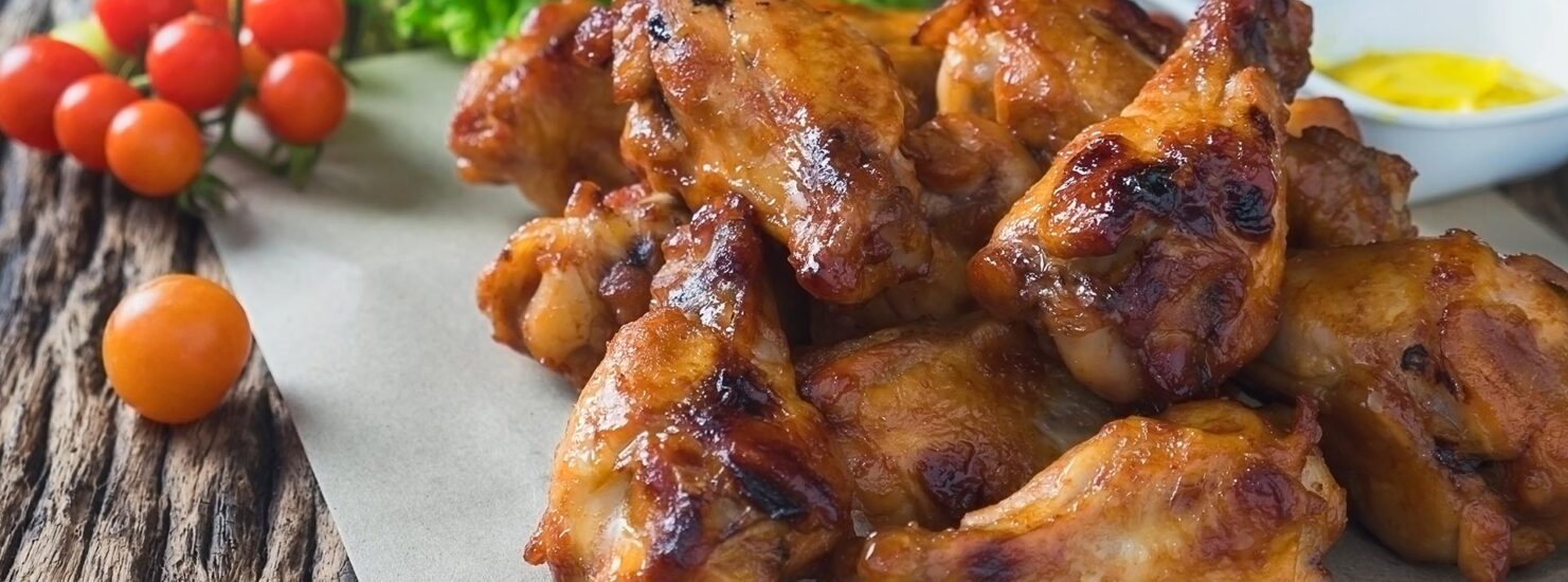 Oven roasted chicken wings